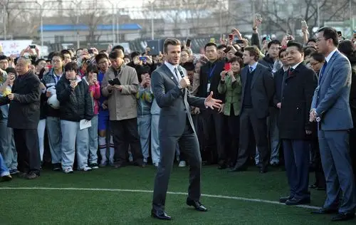 Following David Beckham in China: Football, Food, and Famous Landmarks